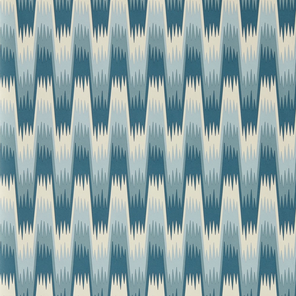 Southborough Wallpaper 113156 by Harlequin x Henry Holland in Pacific Blue